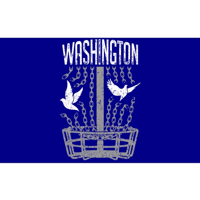 Washington Disc Golf Player Breaking Chains Birdie Gift Bumper Sticker