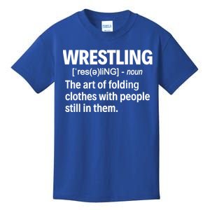 Wrestling Definition Great Gift Kids T-Shirt