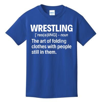 Wrestling Definition Great Gift Kids T-Shirt