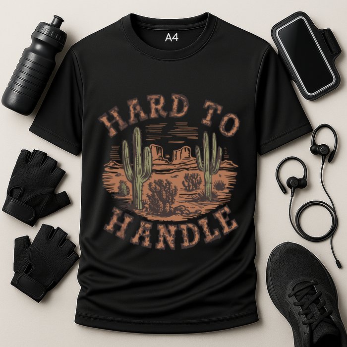 Western Desert Hard To Handle Cooling Performance Crew T-Shirt