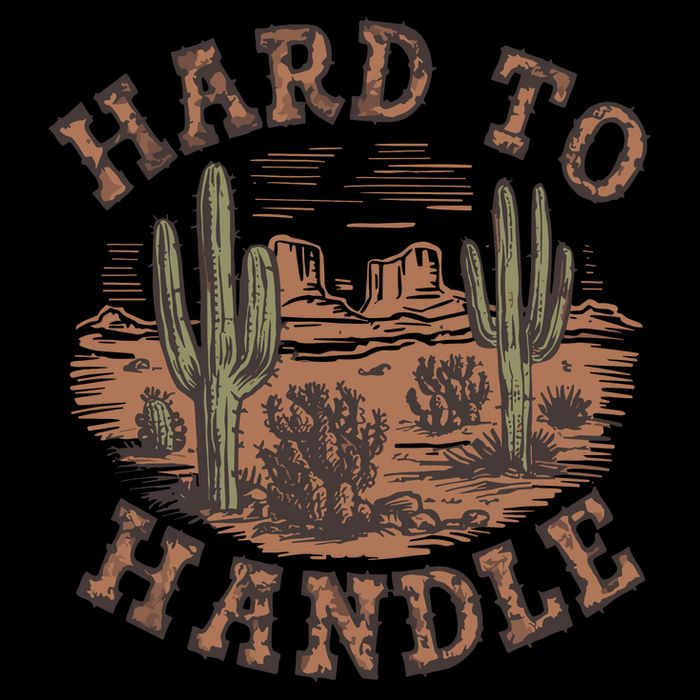 Western Desert Hard To Handle Cooling Performance Crew T-Shirt