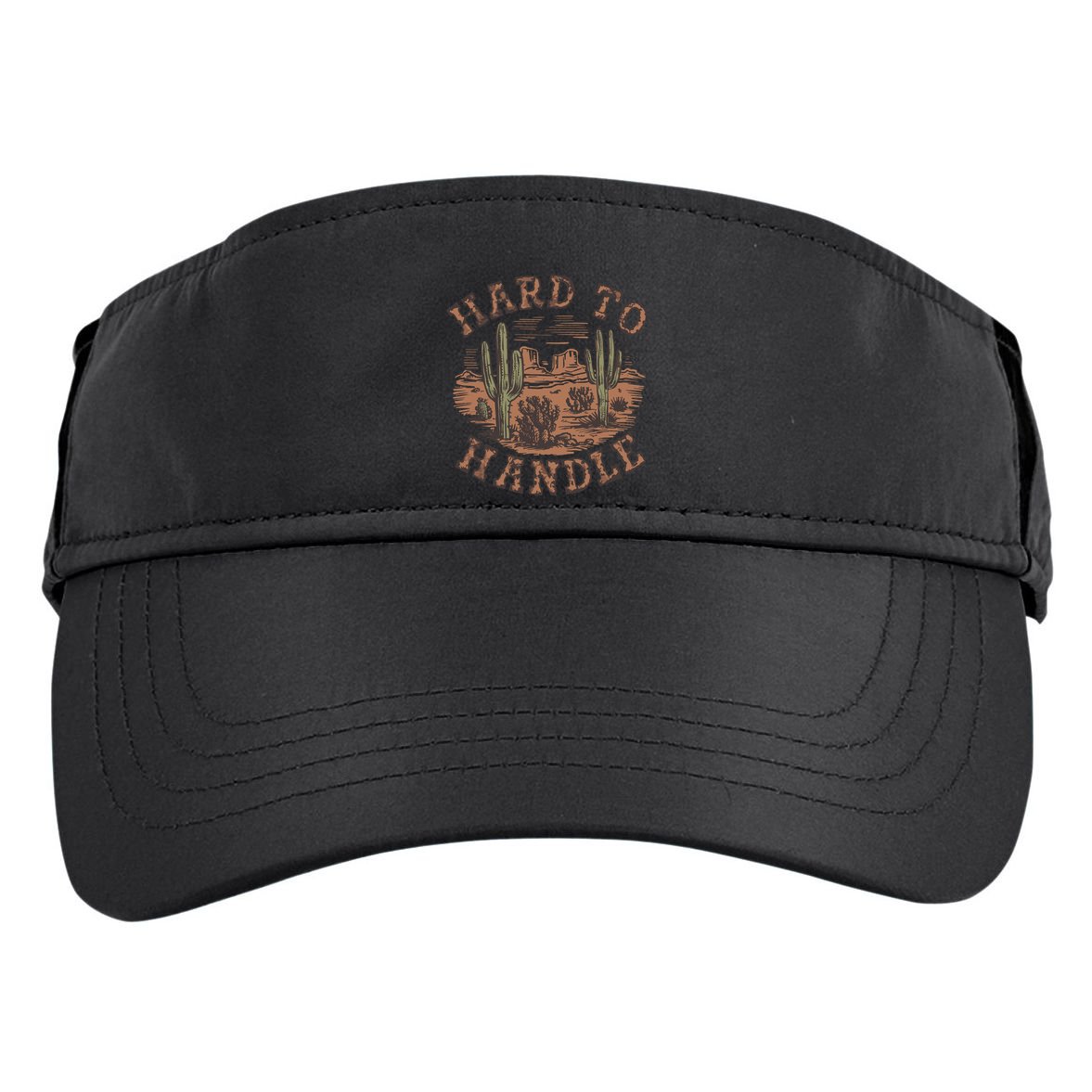 Western Desert Hard To Handle Adult Drive Performance Visor