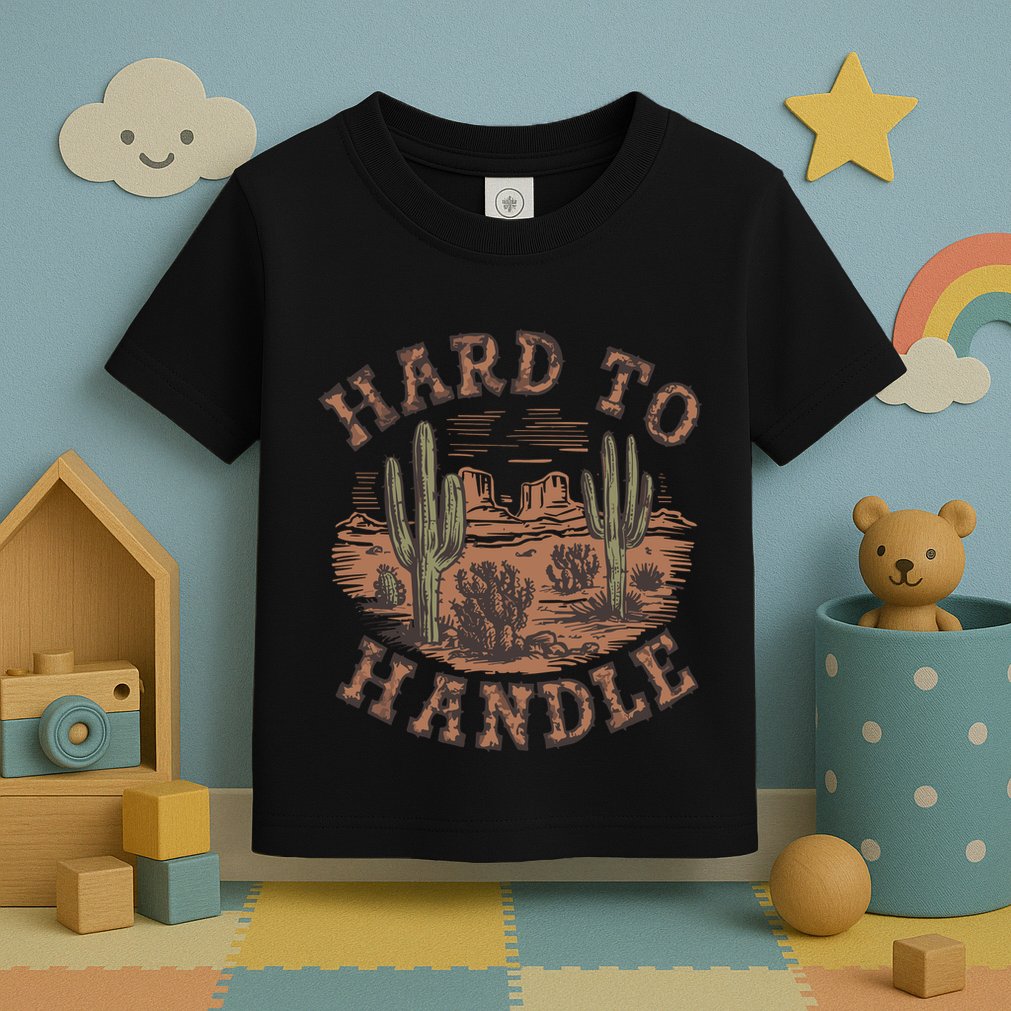 Western Desert Hard To Handle Toddler T-Shirt