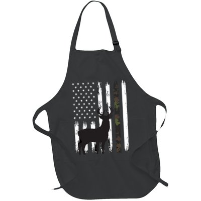 Whitetail Deer Hunting Hunter Gifts Buck Camo American Apron