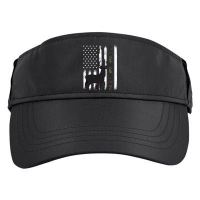 Whitetail Deer Hunting Hunter Gifts Buck Camo American Adult Drive Performance Visor