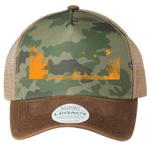 Waterfowl Duck Hunters Upland Game Bird Hunting Funny Gift Legacy Tie Dye Trucker Hat