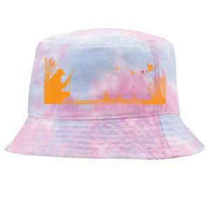 Waterfowl Duck Hunters Upland Game Bird Hunting Funny Gift Tie-Dyed Bucket Hat