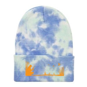 Waterfowl Duck Hunters Upland Game Bird Hunting Funny Gift Tie Dye 12in Knit Beanie