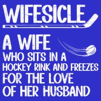 Wifesicle Definition Hockey Wife Of A Hockey Player Wife Funny Gift Womens Tank Top