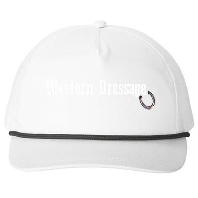 Western Dressage Horseback Riding Horse Mom Birthday Gift Snapback Five-Panel Rope Hat