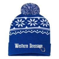 Western Dressage Horseback Riding Horse Mom Birthday Gift USA-Made Snowflake Beanie