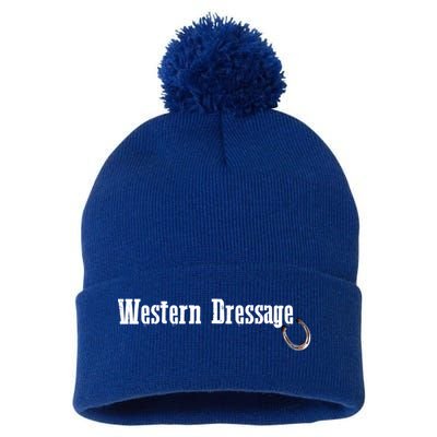 Western Dressage Horseback Riding Horse Mom Birthday Gift Pom Pom 12in Knit Beanie