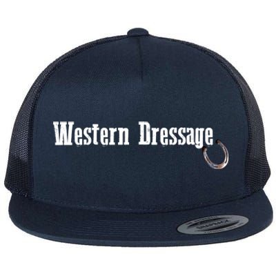 Western Dressage Horseback Riding Horse Mom Birthday Gift Flat Bill Trucker Hat