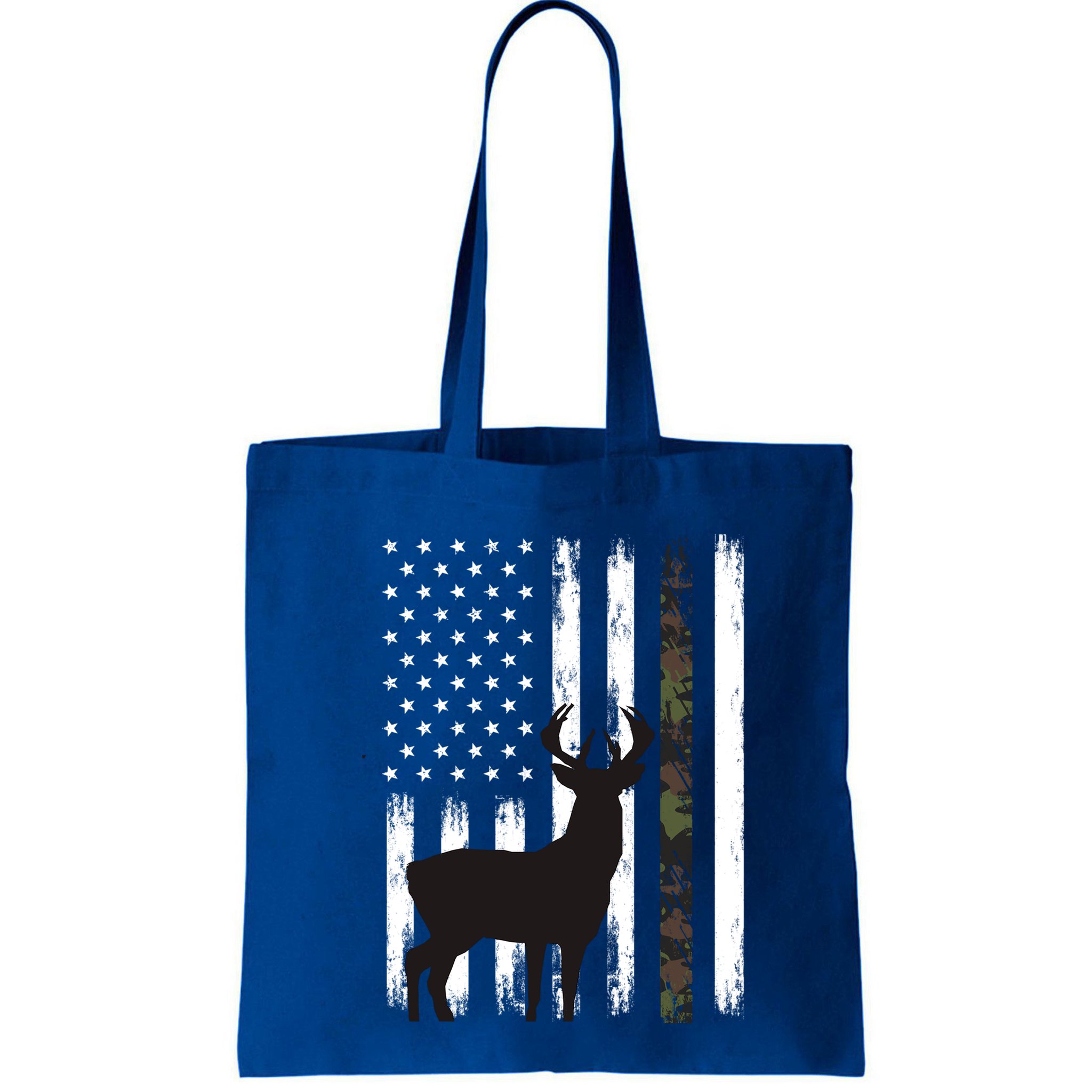 Whitetail Deer Hunting Hunter Funny Gift Buck Camo American Flag Great Gift Bag