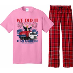 We Did It Team Garbage Trump 2025 Happy New Year Pajama Set