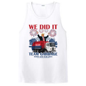 We Did It Team Garbage Trump 2025 Happy New Year PosiCharge Competitor Tank