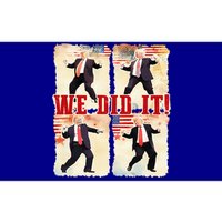 We Did It Trump Dancing Trump Inauguration Day 2025 Bumper Sticker