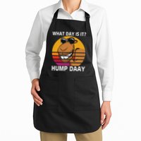 What Day Is It Camel Hump Day Gift Funny Hump Day Camel Full-Length Apron With Pockets