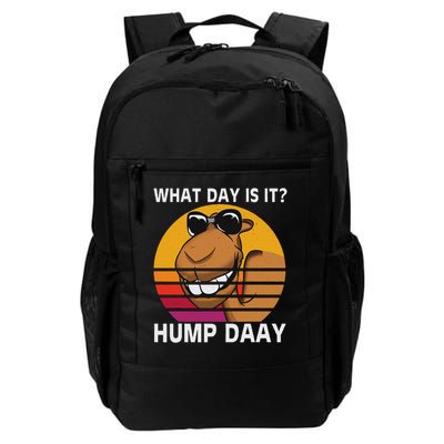 What Day Is It Camel Hump Day Gift Funny Hump Day Camel Daily Commute Backpack