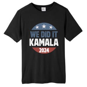 We Did It We Won Kamala Walz 2024 Election Tall Fusion ChromaSoft Performance T-Shirt