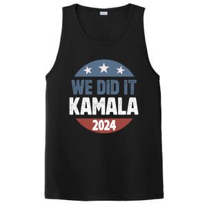 We Did It We Won Kamala Walz 2024 Election PosiCharge Competitor Tank