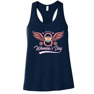 Women's Day Is Every Day 8th Of March Break The Bias Culture Funny Women's Racerback Tank