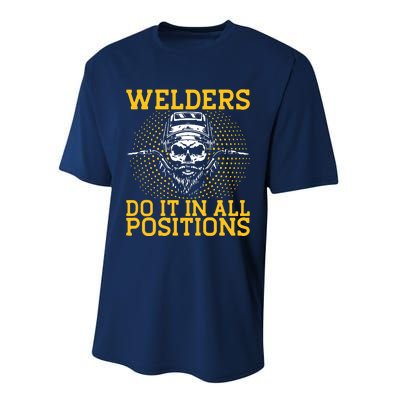 Welders Do It In All Positions | Welder Performance Sprint T-Shirt