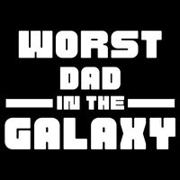 Worst Dad In The Galaxy Gift Cooling Performance Crew T-Shirt