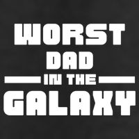 Worst Dad In The Galaxy Gift Adult Drive Performance Visor