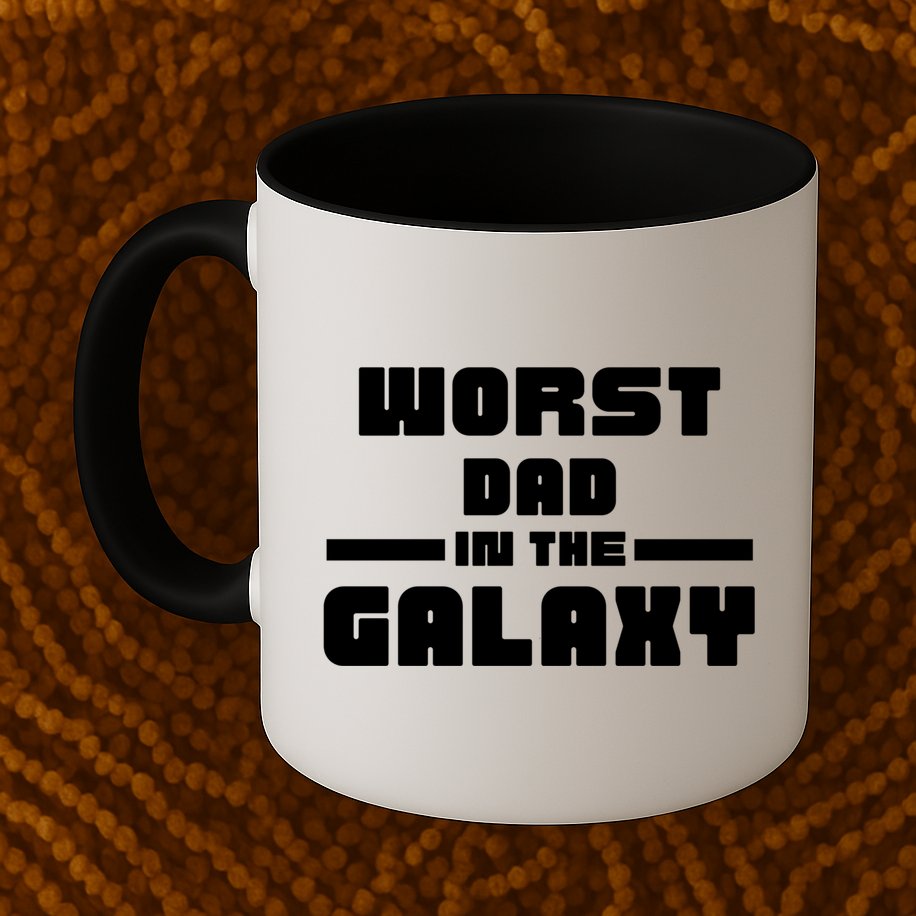 Worst Dad In The Galaxy Gift Mug