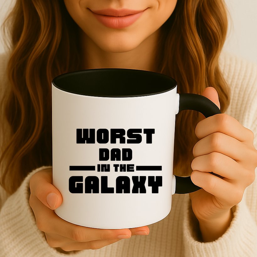 Worst Dad In The Galaxy Gift Mug