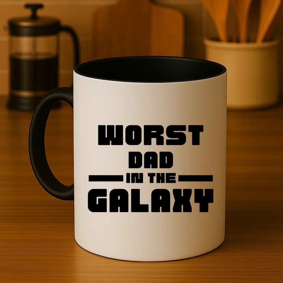 Worst Dad In The Galaxy Gift Mug