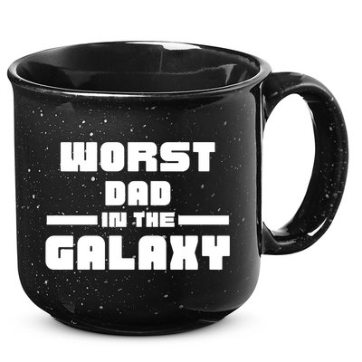 Worst Dad In The Galaxy Gift 15oz Campfire Ceramic Mug
