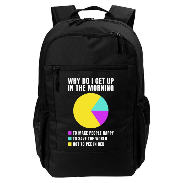 Why Do I Get Up In The Morning Funny I Have To Pee Backpack