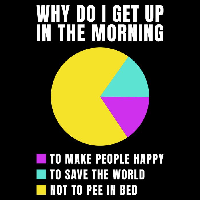 Why Do I Get Up In The Morning Funny I Have To Pee Backpack