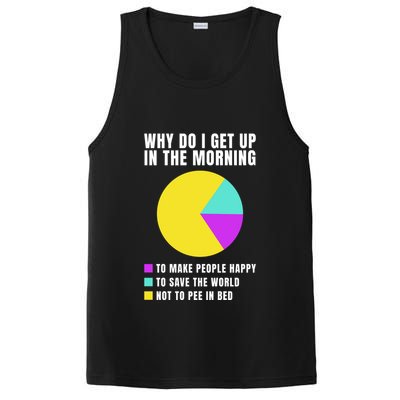 Why Do I Get Up In The Morning Funny I Have To Pee PosiCharge Competitor Tank