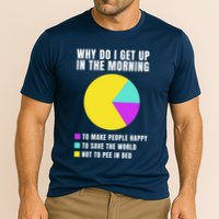 Why Do I Get Up In The Morning Funny I Have To Pee Performance Shirt