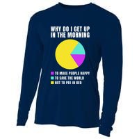 Why Do I Get Up In The Morning Funny I Have To Pee Cooling Performance Long Sleeve Crew