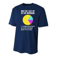 Why Do I Get Up In The Morning Funny I Have To Pee Youth Performance Sprint T-Shirt