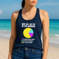 Why Do I Get Up In The Morning Funny I Have To Pee Womens Tank Top