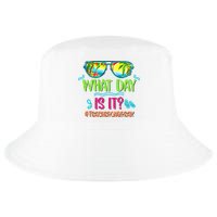 What Day Is It Teacher On Break Summer Vibes Funny Teacher Cool Comfort Performance Bucket Hat