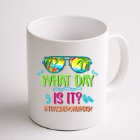 What Day Is It Teacher On Break Summer Vibes Funny Teacher Mug