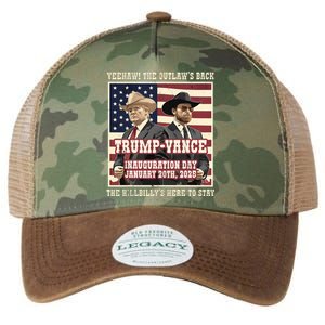 We Did It The Outlaw And The Hillbilly Trump Vance Victory Legacy Tie Dye Trucker Hat