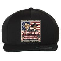 We Did It The Outlaw And The Hillbilly Trump Vance Victory Wool Snapback Cap