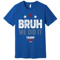 We Did It We Won Trump Vance Premium T-Shirt