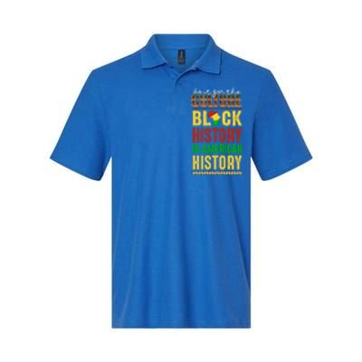 We Do It For Culture Black Ack History Is American History Funny Gift Softstyle Adult Sport Polo