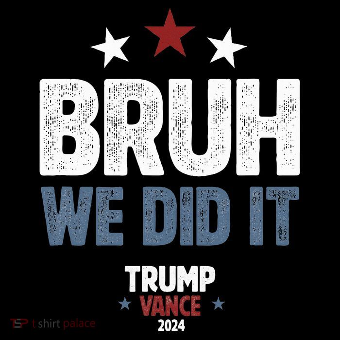 We Did It We Won Trump Vance Premium T-Shirt