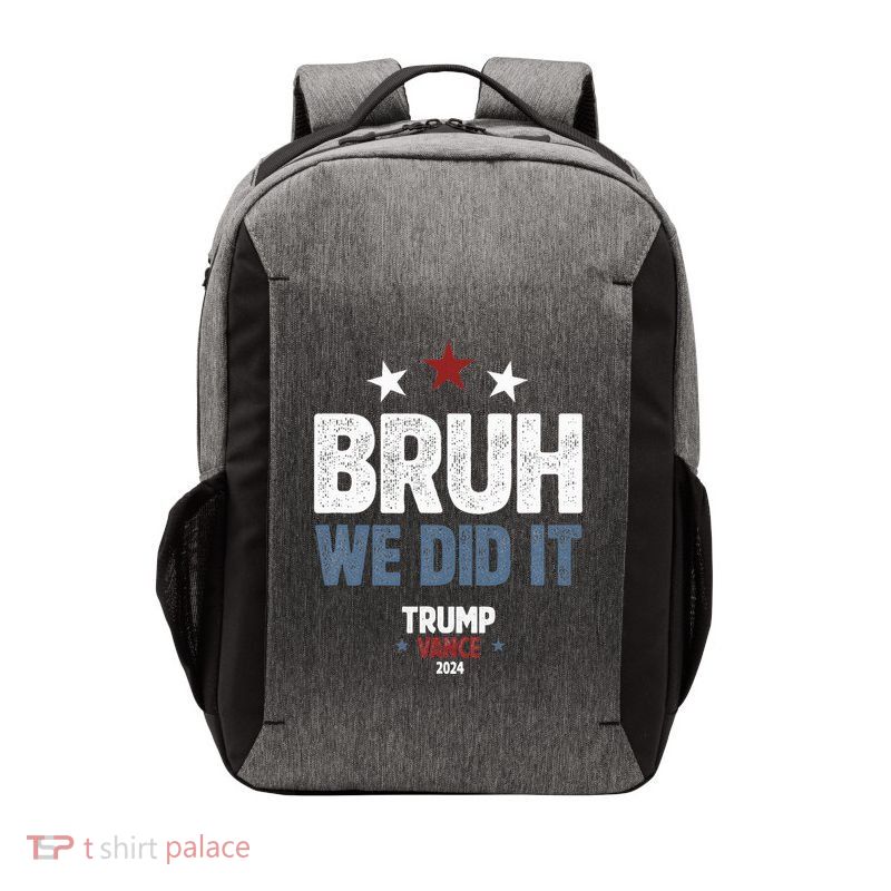 We Did It We Won Trump Vance Vector Backpack