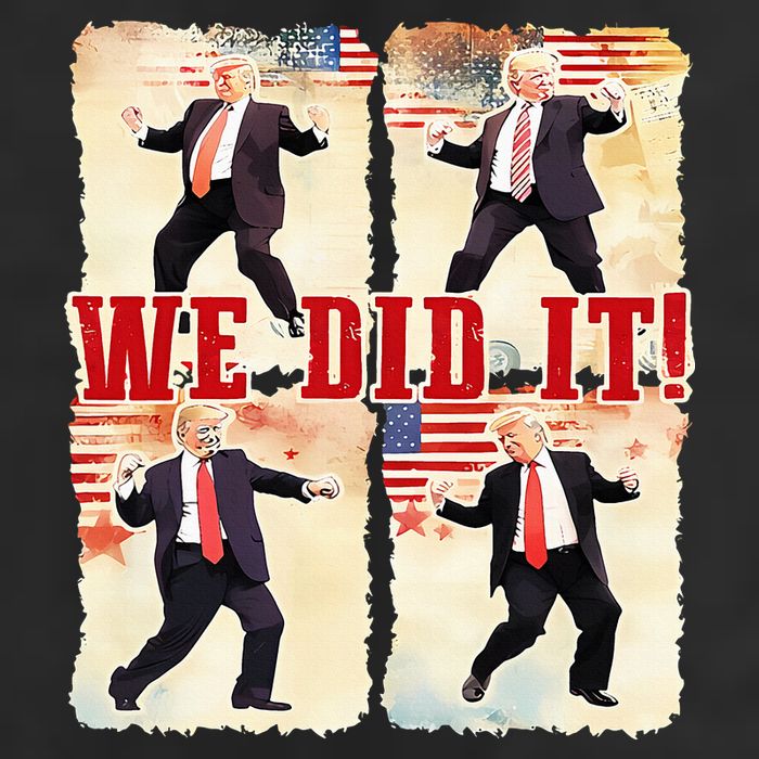 We Did It Trump Dancing Trump Inauguration Day 2025 47th Cool Comfort Performance Bucket Hat
