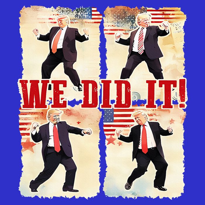 We Did It Trump Dancing Trump Inauguration Day 2025 47th Sweatshirt